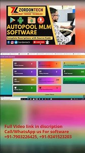 MLM Plan Software Designing and Development || zordontech