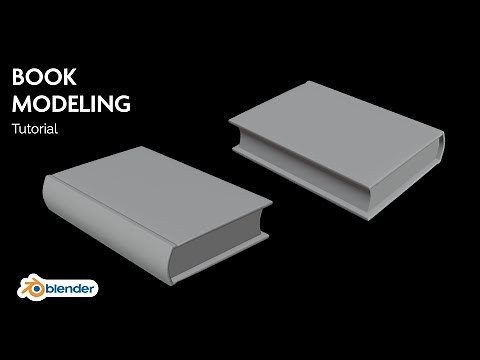 How to Model a Book in Blender | Step by Step Tutorial (Part 1)