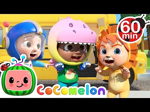 Wheels on the Bus Halloween | CoComelon - It's Cody Time | CoComelon Songs for Kids & Nursery Rhymes