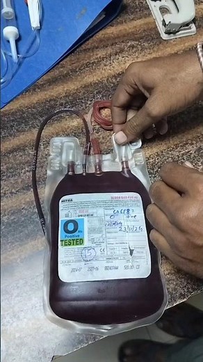 How to prepare blood transfusion set