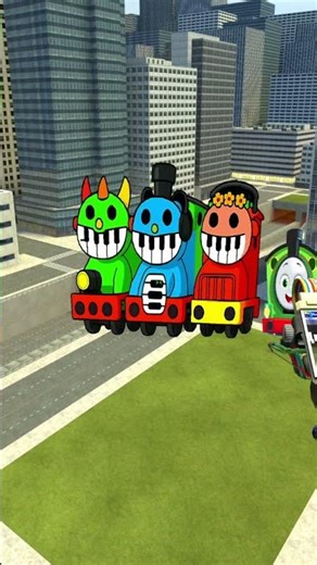 GUESS ALL SIZE THOMAS THE TANK ENGINE TRAIN NEXTBOT FAMILY TEAM BIG CITY Garry's Mod