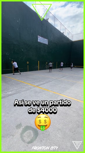 Emocionante partido de frontón en 2026