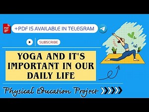 || Physical Education Project on Yoga || Class 12 ||