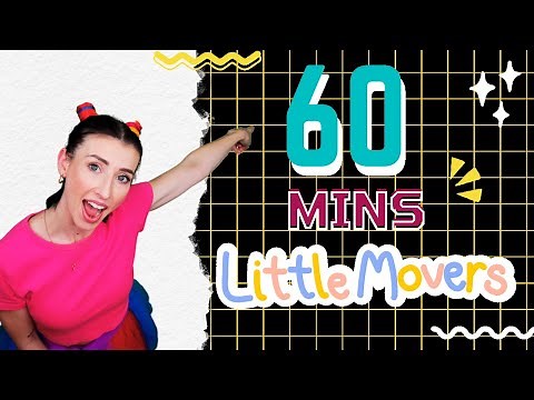 60 mins for 2-5 year olds to learn how to dance | kids dance | 1 hour dance along | Little Movers