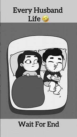 part7😂👫 Married life be like… total chaos but full of love! #animation #husbandlife #funny