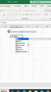 TRUCO DE EXCEL PARA EL TRABAJO -- #AprendeExcel #Excel #tipsexcel #dominaexcel #exceltips #excel #office | Kevin Ramirez