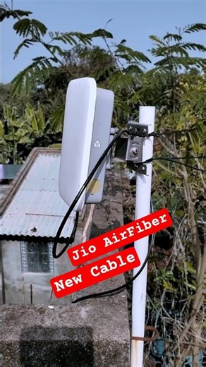 Jio AirFiber New Cable High Speed Internet Performance #jioairfiber #jio