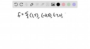 Construct a one-to-one function f:[1,3] →[2,5] that is not onto. | Numerade