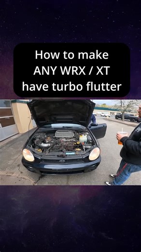 Life OD on Instagram: "How to make ANY Subaru Wrx or XT model have insane turbo flutter. This trick works on any year Subaru as long as it’s a stock turbo model. #subaru #jdm"