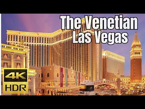 The Venetian Hotel Las Vegas Walking Tour | 4K Ultra HD | Restaurants, Lobby & Casino Walkthrough