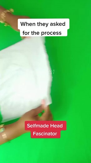 Whe they asked for the process. Selfmade head fascinator.#try it and you will like it #ceconcepts1 #sewing #fashiontiktok