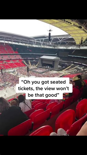 Wembley Stadium Seating Plan with Seat Numbers