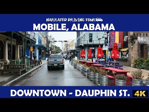 🚗 Mobile, Alabama 🌆✨4K Drive