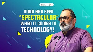  When you look at the Emerging Tech in the future, you’ll see Indian Startups and Indian innovation in the front! #DigitalIndia #IndiaTechade #ViksitBharat Rajeev Chandrasekhar Ministry of Electronics & Information Technology, Government of India Startup India Storyboard18 | Digital India | Facebook