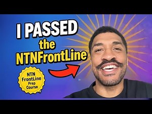 How I Passed the NTN FrontLine exam (1st Try)