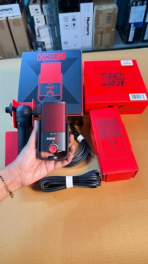 🎤 Rode X XCM-50 USB Condenser Microphone Deliver studio-quality sound with the Rode X XCM-50, a premium USB condenser microphone designed for streamers, podcasters, and content creators. ✅ Crisp & Detailed Audio – Premium condenser capsule for capturing every nuance. ✅ Focused Sound – Tight cardioid polar pattern minimizes background noise. ✅ Built-In Protection – Internal pop shield and shock mount reduce plosives and vibrations. ✅ Flexible Mounting – 360° swing mount for easy positioning. ✅ P