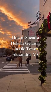 5.2K views · 60 reactions | Dreaming of a holiday getaway to Old Town Alexandria? ⭐️ Here’s where to start. visitalexandria.com/holidays | Visit Alexandria VA | Facebook