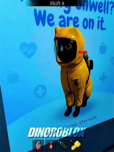 Key And Secret Safe In Animal Hospital #dinoroblox #roblox #animalhospital