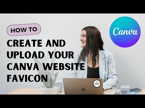 How to Create and Upload a Website Favicon for your Canva Website - CANVA TUTORIAL