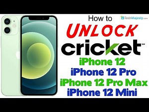 How to Unlock Cricket iPhone 12, iPhone 12 Pro, iPhone 12 Pro Max, & iPhone 12 Mini to Any Carrier!