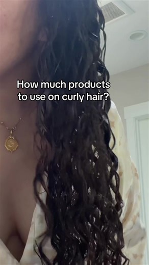 If its sounds like this then your doing it right 👍 #curlyhairroutine #haircare