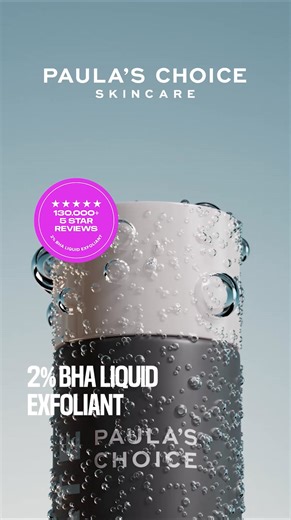 The exfoliant that simplifies your routine, delivers visible results, and makes your skin glow like never before ✨ Try it once—you’ll never go without | Paula's Choice