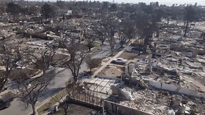 Aerial Footage Devastation Aftermath Pacific Palisades Stock Footage Video (100% Royalty-free) 3712210965 | Shutterstock