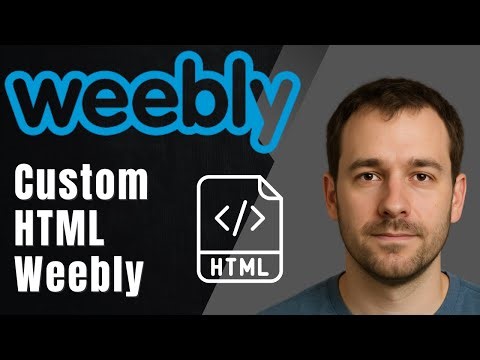 How to Add Custom HTML to Your Weebly Website | Quick Guide (2025 Tutorial)