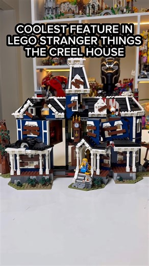 19K views · 1.9K reactions | Coolest feature in LEGO Icons Stranger Things: The Creel House! This set was gifted by The @lego Group as part of the LEGO Ambassador Network. #rlfm #reviews #lego11370 | The Brick Pharaoh | Facebook