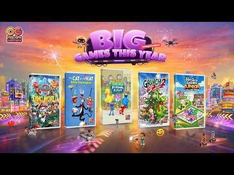 Discover our BIG upcoming titles from Nickelodeon, Sesame Street, Dr. Seuss and Hasbro 🎮✨