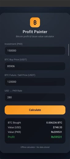 BTC Profit Calculator – See How Much You Could Earn! 🚀