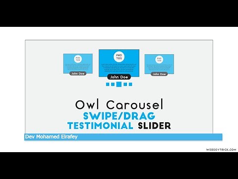 How to Use Owl Carousel For Your Website | JQuery Owl Carousel Tutorial