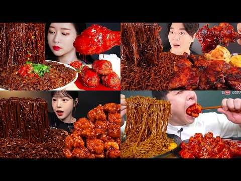 🔥 I Tried 10x SPICY NOODLES with Kimchi & Fried Chicken… BIG MISTAKE! 😭
