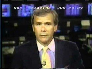 Tom Brokaw, 1989 "White House Call Boy Scandal" Reagan/Bush White House Pedophile ring