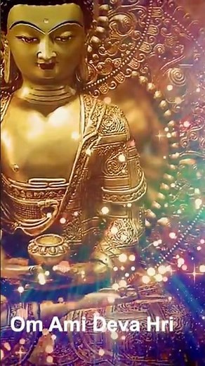 Om Ami Deva Hrih I Prostrate to the Infinite Light of Amitabha Buddha: Mantra in Sanskrit