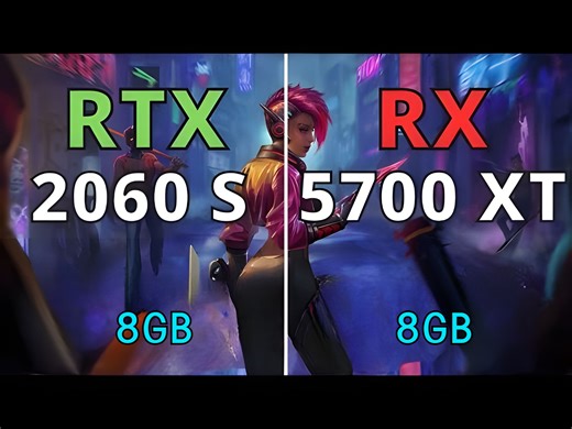AMD 和 NVIDIA 目前最实用型二手显卡的较量 RX 5700 XT vs RTX 2060 Super 测试游戏性能差异对比