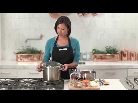 How to Make Stew in the Calphalon Pressure Cooker | Williams-Sonoma