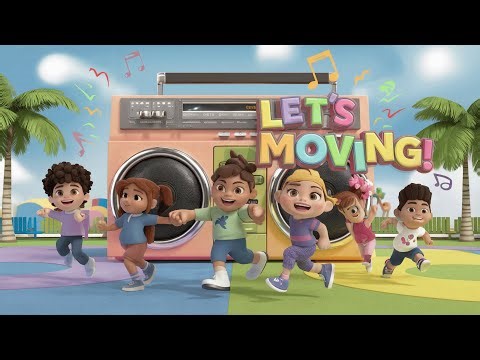 Let’s Get Moving! – A High-Energy Song for Active Kids 🏃‍♀️🎶 | Sing, Dance & Learn!