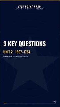 Can You Beat These 3 APUSH Unit 2 Questions?