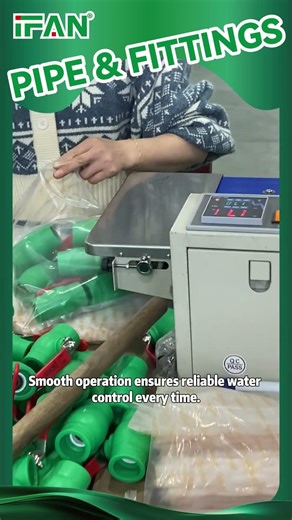 PPR Ball Valve Assembly & Packaging | Efficient Production Workflow