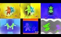 Mix of 6 videos from youtube : Noggin and nick jr logo collection sixparison