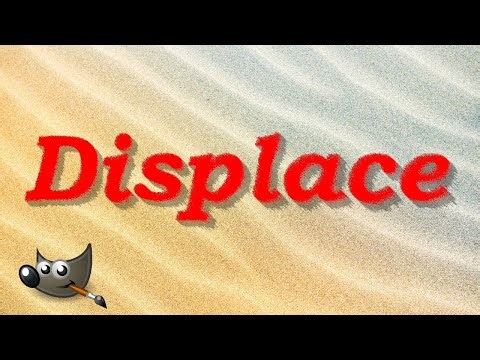 How to Use the Displace Filter in GIMP