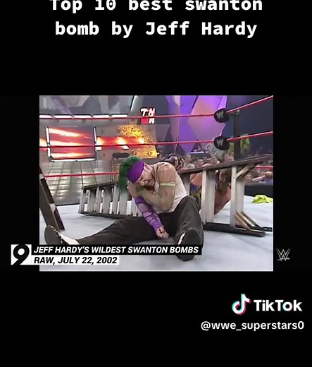 #wwe #jeffhardy #foryoupage #fyb #catch #swantonbomb