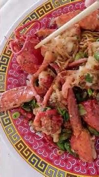 Lobster Noodle #bonmuaamthuc #bmat #minhngo #lobster #reviewamthuc