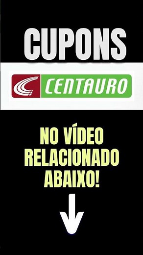 Cupom CENTAURO 2026 CUPONS de desconto LOJAS CENTAURO HOJE primeira compra MELHORES CUPONS CENTAURO