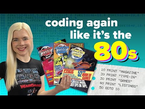 Were Magazine Type-In Games Really That Bad? // Coding Again Like It's The 80s