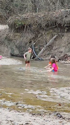 ATV ride ✔️ creek play ✔️ happy kids ✔️ #camping #hunting #atv #riding #camp | Jordan Shelton