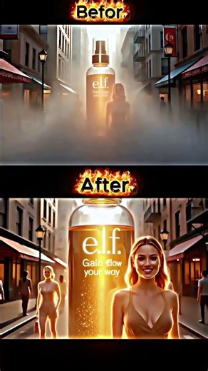 AI Generated CGI Ad | The Future of Luxury Marketing with elf glow @elf glow #cgiads