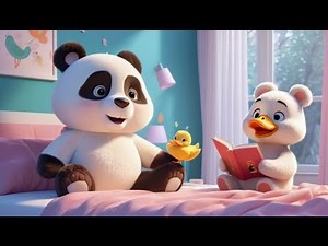 Naughty Panda Swapped the Bedtime Stories | Nursery Rhymes for Kids & Baby Songs