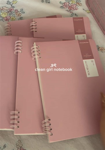 Minimal Aesthetic Notebook for School and Journaling
